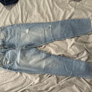 Studio blue distressed jeans